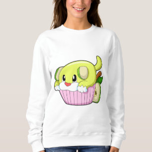 Dog with Cake Sweatshirt