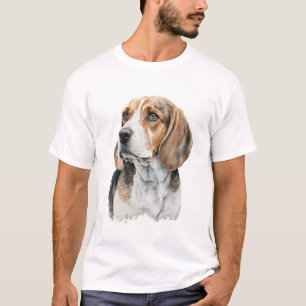 Dog with Concept Artistic Design T-Shirt