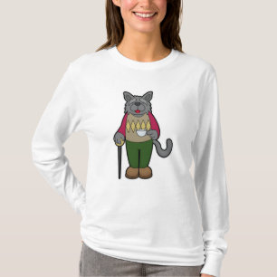 Dog with Cup of Coffee T-Shirt