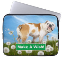 Dog With Dandelion