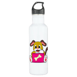 Dog with Laptop 710 Ml Water Bottle