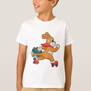 Dog with Roller skates T-Shirt