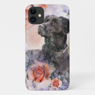 Dog With Roses Case-Mate iPhone Case