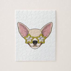 Dog with Sunglasses Jigsaw Puzzle