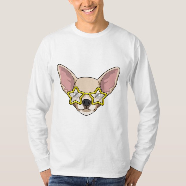 Dog with Sunglasses T-Shirt (Front)