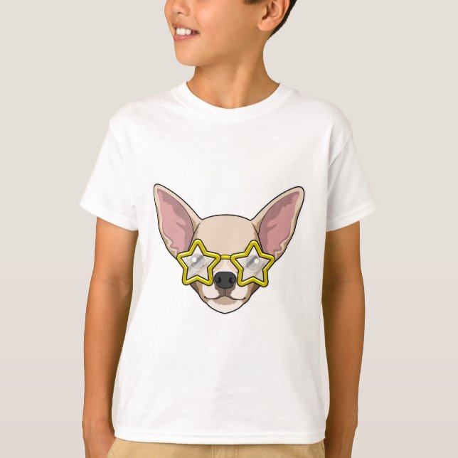Dog with Sunglasses T-Shirt (Front)