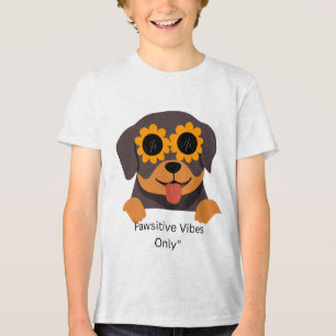 Dog with Sunglasses t-shirt design 👇 Tri-Blend Shirt