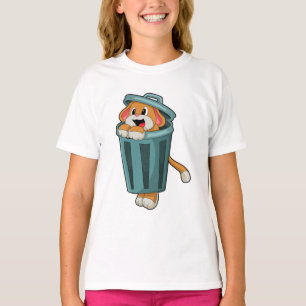 Dog with Trashcan T-Shirt
