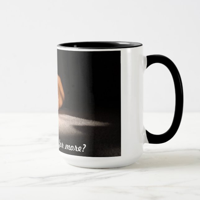 Dog with Treat Mug (Right)