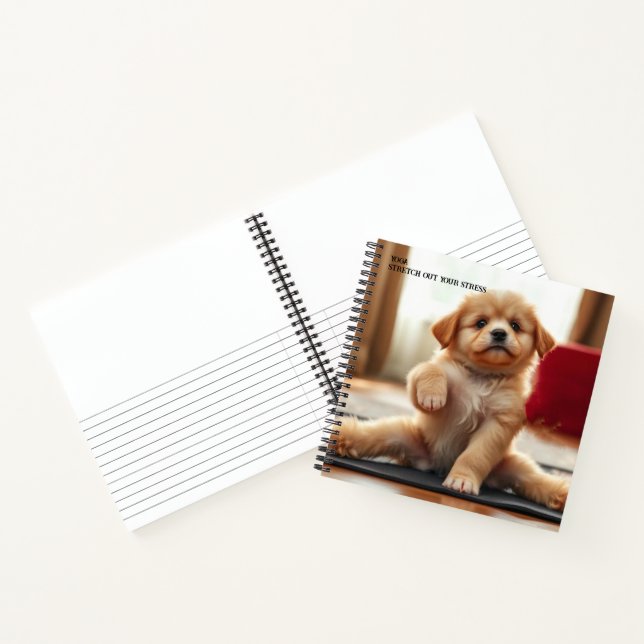 Dog Yoga Notebook (Inside)