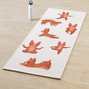 Dog Yoga Pose Mat
