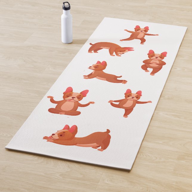 Dog Yoga Pose Mat (In Situ)