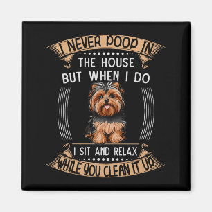 Dog Yorkie O Stuff Pet Dad Price Yorkieo Pupes Com Magnet