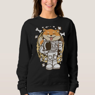 Doge Astronaut Shiba Inu To The Moon Outer Space A Sweatshirt