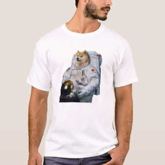 Doge Astronaut To The Moon T-Shirt