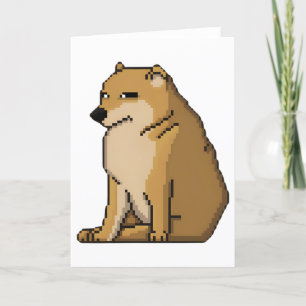 Doge Coin meme - Doge Thank You Card