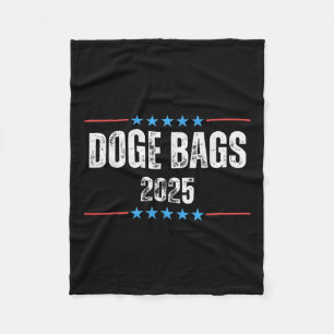 Doge D.o.g.e Department Of Government Efficiency A Fleece Blanket