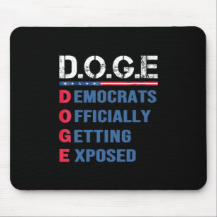 Doge D.o.g.e Department Of Government Efficiency M Mouse Pad