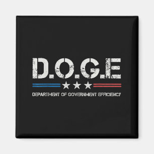 Doge D.o.g.e. Department Of Government Efficiency  Magnet