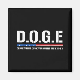 Doge D.o.g.e. Department Of Government Efficiency  Magnet