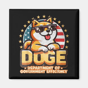 Doge D.o.g.e. Department Of Government Efficiency  Magnet