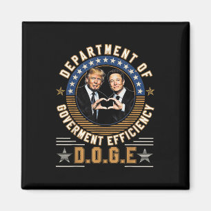 Doge D.o.g.e. Department Of Government Efficiency  Magnet