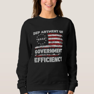 DOGE D.O.G.E. Department Of Government Efficiency Sweatshirt