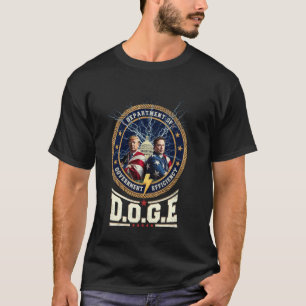 DOGE D.O.G.E Department Of Government Efficiency T-Shirt