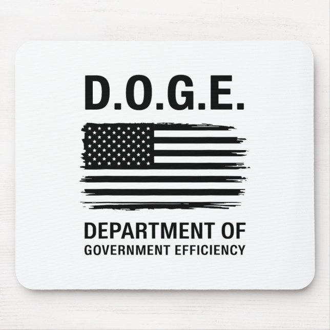 Doge Department Of Government Efficiency 4  Mouse Pad (Front)