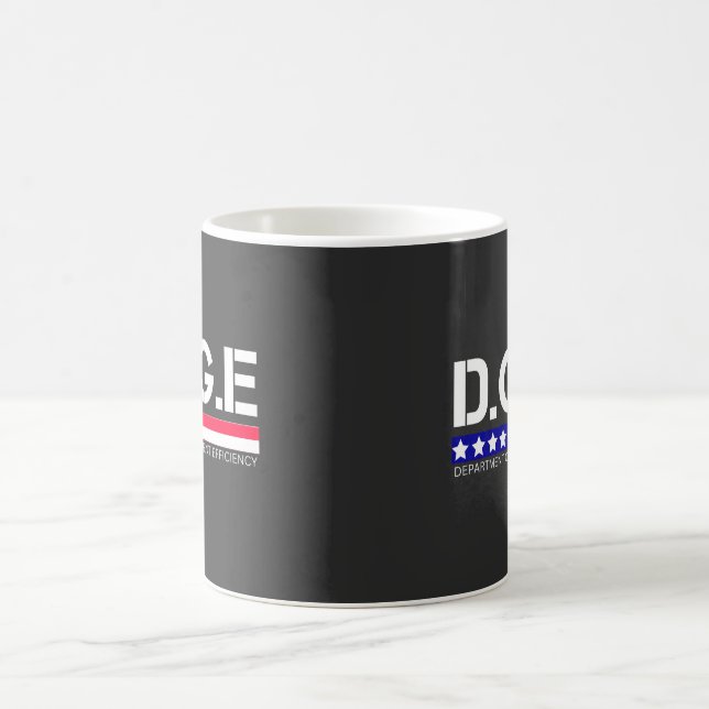 DOGE Department Of Government Efficiency Coffee Mug (Center)