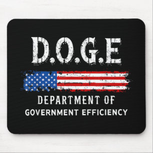 Doge Department Of Government Efficiency  Mouse Pad