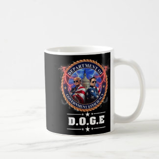 Doge Department Of Government Efficiency Trump 47t Coffee Mug