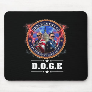 Doge Department Of Government Efficiency Trump 47t Mouse Pad