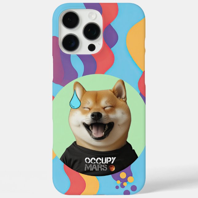 Doge Dog as the DOGE Guy Case-Mate iPhone Case (Back)