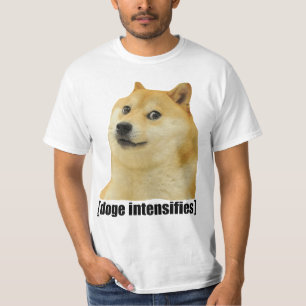 Doge intensifies meme Doggo Shiba Inu #Dogright T-Shirt