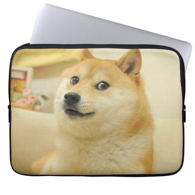 Doge laptop sleeve (Front)