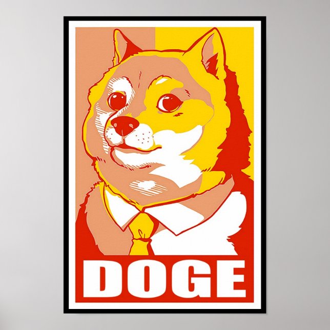 DOGE MEME POSTER (Front)
