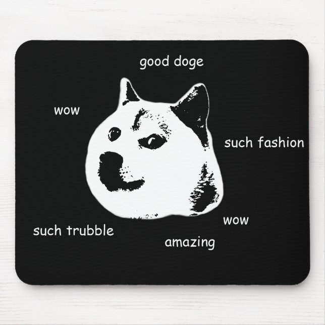 Doge Mouse Pad (Front)