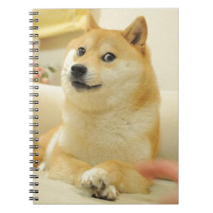 Doge Spiral Notebook
