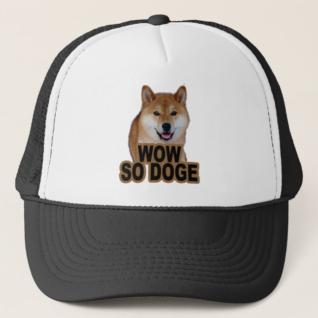 Doge Tee Shirt.png Trucker Hat (Front)