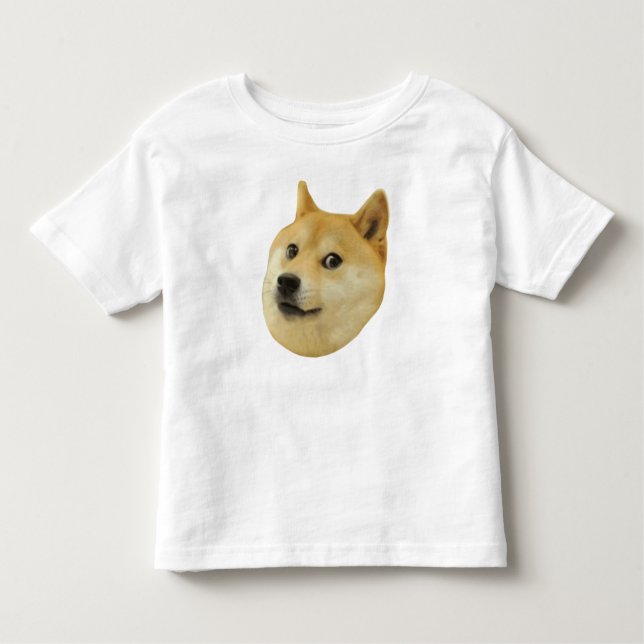 Doge Very Wow Much Dog Such Shiba Shibe Inu Toddler T-Shirt (Front)