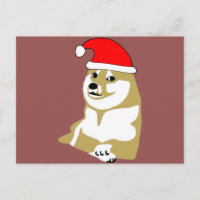 doge wow meme very xmas such hat many santa