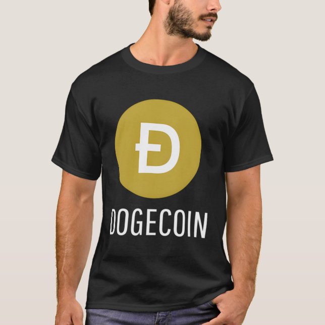 Dogecoin Cryptocurrency T-Shirt (Front)