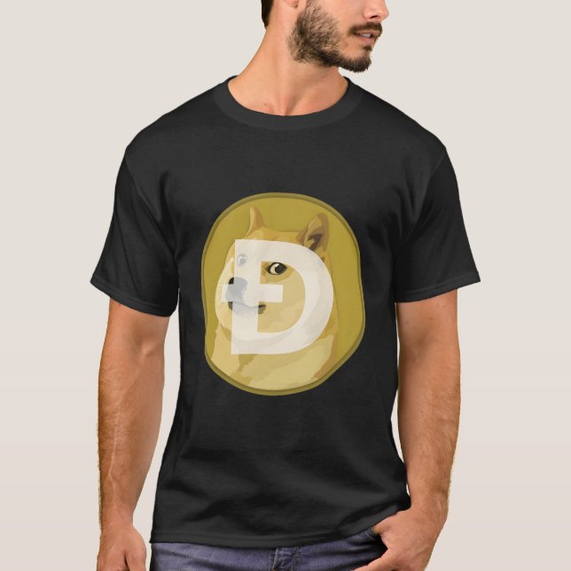 Dogecoin Cryptocurrency Token T-Shirt (Front)