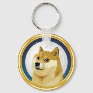 Dogecoin Doge Day 4/20 Stock Market Crypto Funny Key Ring