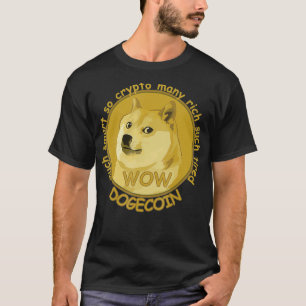 Dogecoin, In Dogecoin We Trust Funny Meme T-Shirt