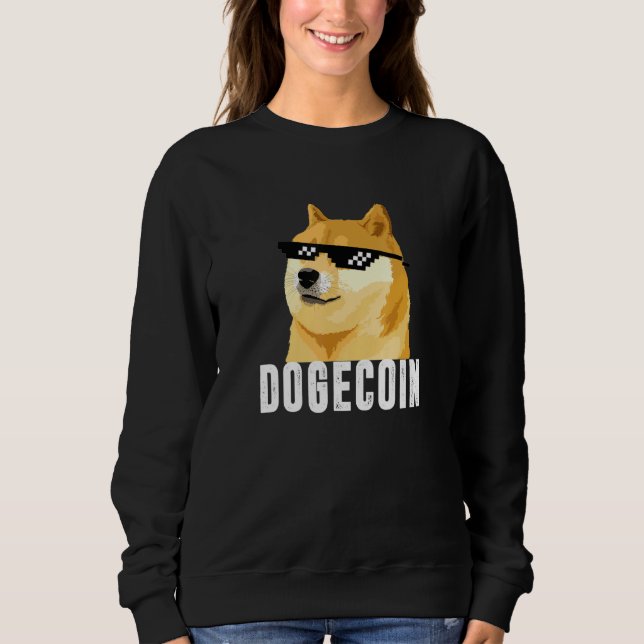 Dogecoin  Just Doge Sweatshirt (Front)