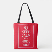 Dogecoin Keep Calm And Hodl Doge Crypto Funny
