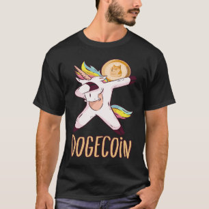 Dogecoin Moon Dab Cryptocurrency Bitcoin Dogecoin T-Shirt