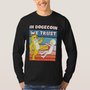 Dogecoin Moon Dab Cryptocurrency Bitcoin Dogecoin T-Shirt